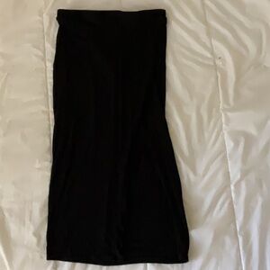 Fashion Nova Classic Black Skirt